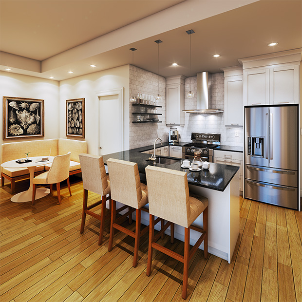 Stone & South kitchen