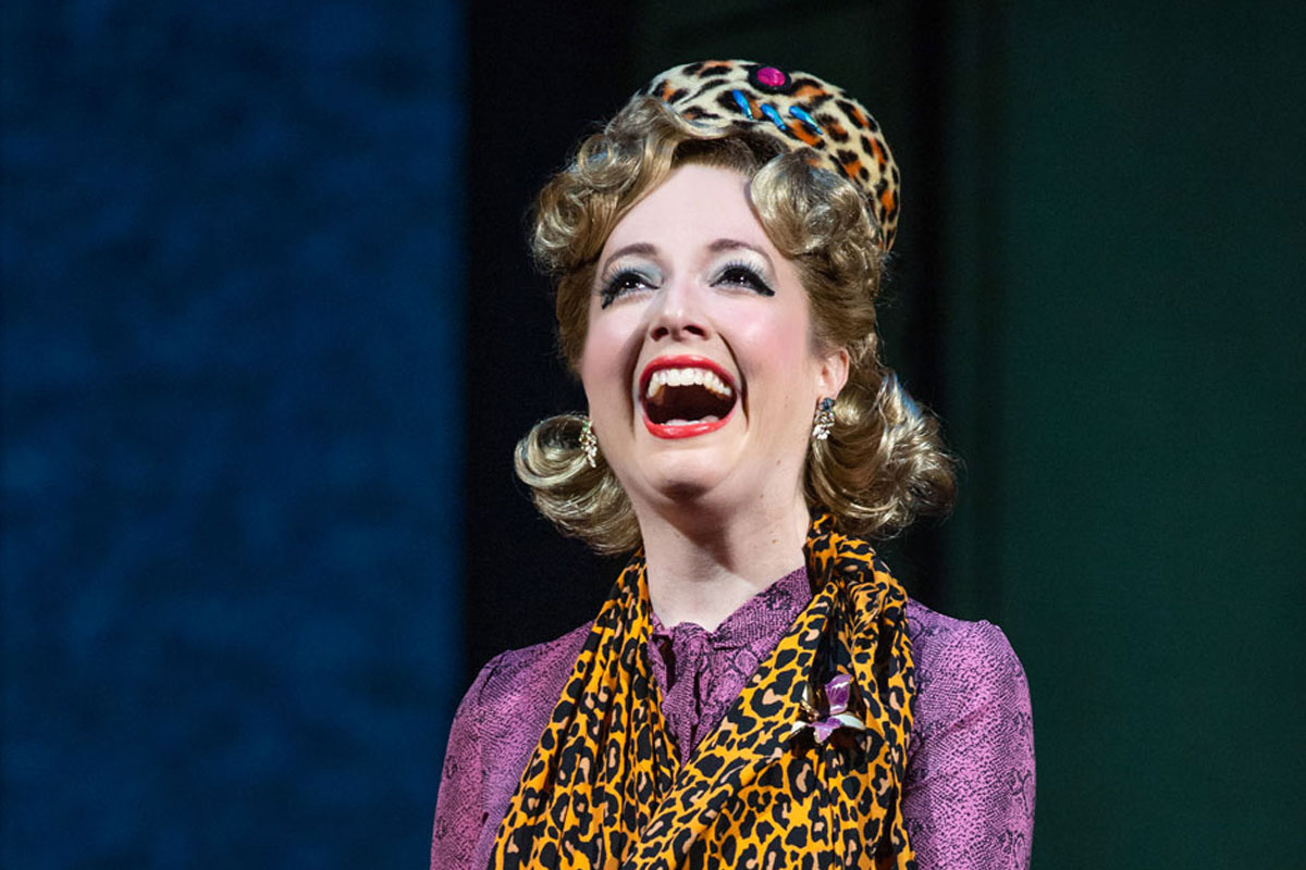 Gabi Epstein as Audrey in Little Shop of Horrors. Photography by Cylla von Tiedemann. 
