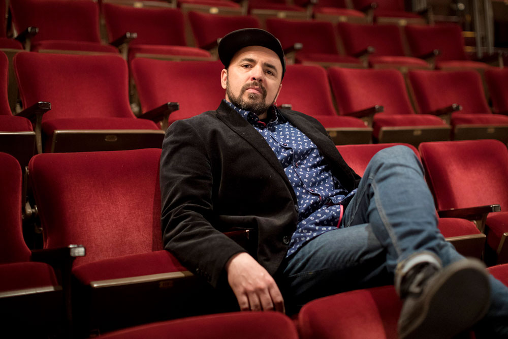 Workman hauled vintage synthesizers from his home in Montreal to Stratford where he produced a dreamy synth-pop score and a vibrant title song, “May Your Story Never End” <strong>CHRIS YOUNG
